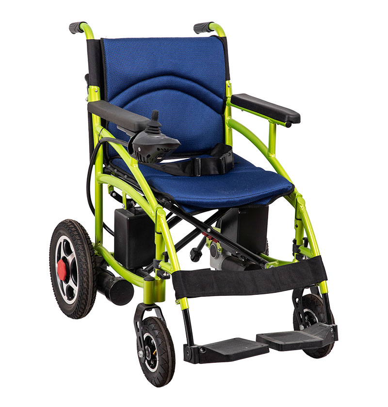 Cadeira de rodas dobrável elétrica tipo inteligente